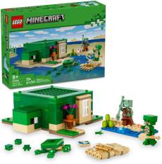LEGO Minecraft - The Turtle Beach House voor de Merchandise kopen op nedgame.nl