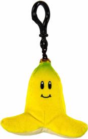 Mario Kart Pluche - Mocchi Mocchi Clip on Banana voor de Merchandise kopen op nedgame.nl