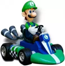 Mario Kart Wii Pull-Back Racer - Luigi voor de Merchandise kopen op nedgame.nl