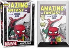 Marvel Amazing Spider-Man Funko Pop Vinyl: Amazing Fantasy Spider-Man Comic Cover voor de Merchandise preorder plaatsen op nedgame.nl