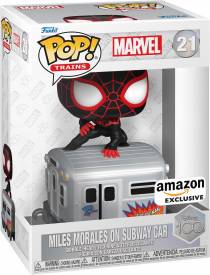 Marvel Funko Pop Vinyl: Miles Morales on Subway Car (Amazon Exclusive) voor de Merchandise kopen op nedgame.nl