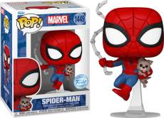 Marvel Funko Pop Vinyl: Spider-Man (with Sandwich) (1449) voor de Merchandise kopen op nedgame.nl