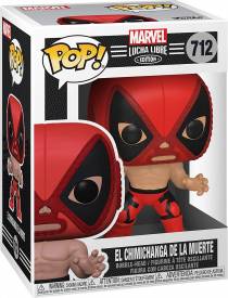 Marvel Lucha Libre Funko Pop Vinyl: El Chimichanga de la Muerte (Deadpool) voor de Merchandise kopen op nedgame.nl