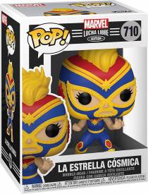 Marvel Lucha Libre Funko Pop Vinyl: La Estrella Cosmica (Captain Marvel) voor de Merchandise kopen op nedgame.nl