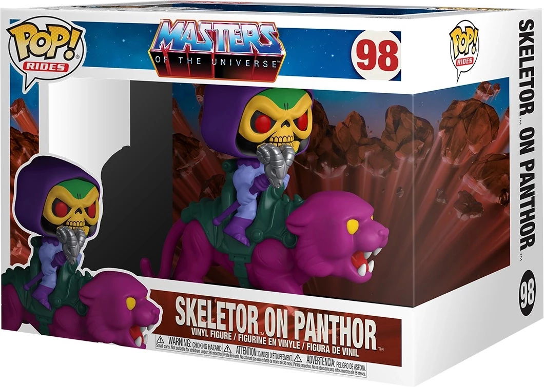 Masters of the Universe Pop Vinyl: Skeletor on Panthor voor de Merchandise kopen op nedgame.nl