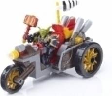 Mega Bloks World of Warcraft Goblin Warrior with Goblin Trike voor de Merchandise kopen op nedgame.nl