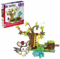 Mega Construx Pokemon - Emolga and Bulbasaur's Charming Woods voor de Merchandise kopen op nedgame.nl