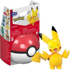 Mega Construx Pokemon - Pikachu & Pokeball (Happy) voor de Merchandise kopen op nedgame.nl
