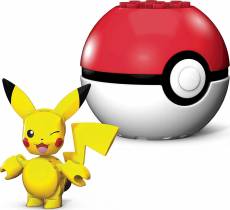 Mega Construx Pokemon - Pikachu in Poke Ball voor de Merchandise kopen op nedgame.nl