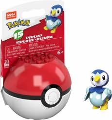 Mega Construx Pokemon - Piplup in Poke Ball voor de Merchandise kopen op nedgame.nl