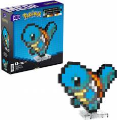 Mega Construx Pokemon - Squirtle Pixel Art voor de Merchandise kopen op nedgame.nl