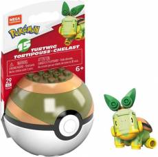 Mega Construx Pokemon - Turtwig in Nest Ball voor de Merchandise kopen op nedgame.nl