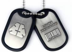 Metal Gear Rising Dog Tags LQ-84i Prototype voor de Merchandise kopen op nedgame.nl