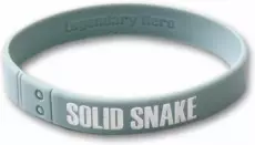 Metal Gear Solid Silicone Wristband Grey voor de Merchandise kopen op nedgame.nl