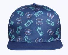 Minecraft - Blue Scatter Snap Back Cap voor de Merchandise kopen op nedgame.nl