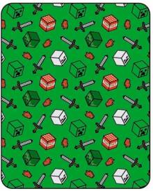 Minecraft - Green Fleece Blanket voor de Merchandise kopen op nedgame.nl