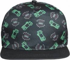 Minecraft - Grey Scatter Snap Back Cap voor de Merchandise kopen op nedgame.nl