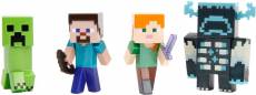 Minecraft - Metal Minifigures 4-pack voor de Merchandise kopen op nedgame.nl