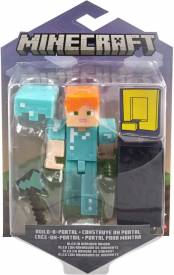 Minecraft 8cm Nether Portal Figure - Alex in Diamond Armor voor de Merchandise kopen op nedgame.nl
