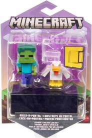 Minecraft 8cm Nether Portal Figure - Zombie Chicken Jockey voor de Merchandise kopen op nedgame.nl