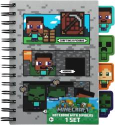 Minecraft A5 Notebook Dividers voor de Merchandise kopen op nedgame.nl