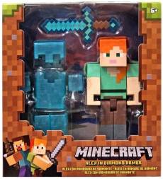 Minecraft Action Figure: Alex in Diamond Armor voor de Merchandise kopen op nedgame.nl