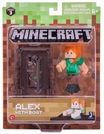 Minecraft Action Figure: Alex with Boat voor de Merchandise kopen op nedgame.nl