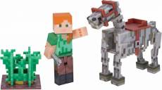 Minecraft Action Figure: Alex with Skeleton Horse voor de Merchandise kopen op nedgame.nl