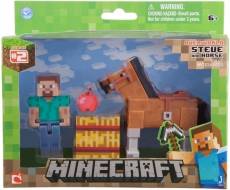 Minecraft Action Figure: Steve and Horse (Chestnut) voor de Merchandise kopen op nedgame.nl