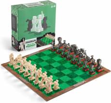 Minecraft Chess Set: Overworld Heroes vs. Hostile Mobs voor de Merchandise kopen op nedgame.nl