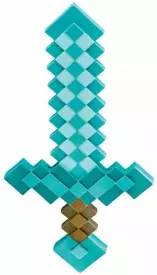 Minecraft Diamond Sword (Plastic) voor de Merchandise kopen op nedgame.nl