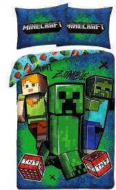 Minecraft Duvet Set - Ver. 10 (140x200cm) voor de Merchandise preorder plaatsen op nedgame.nl
