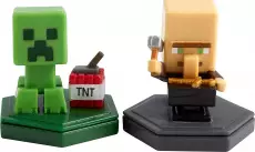 Minecraft Earth Boost Mini Figures 2-Pack - Villager & Creeper voor de Merchandise kopen op nedgame.nl
