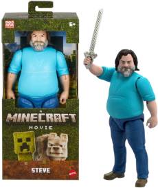Minecraft Movie Action Figure - Steve voor de Merchandise kopen op nedgame.nl