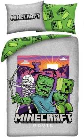 Minecraft Movie Duvet Set - Ver. 1 (140x200cm) voor de Merchandise preorder plaatsen op nedgame.nl