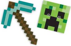 Minecraft Pickaxe & Mask Set voor de Merchandise kopen op nedgame.nl