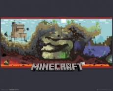 Minecraft Poster - Underground (40cm x 50cm) voor de Merchandise kopen op nedgame.nl