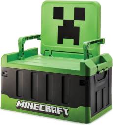 Minecraft Storage Box with Folding Chair voor de Merchandise preorder plaatsen op nedgame.nl