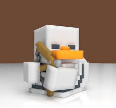 Minecraft Tubbz - Skeleton voor de Merchandise kopen op nedgame.nl