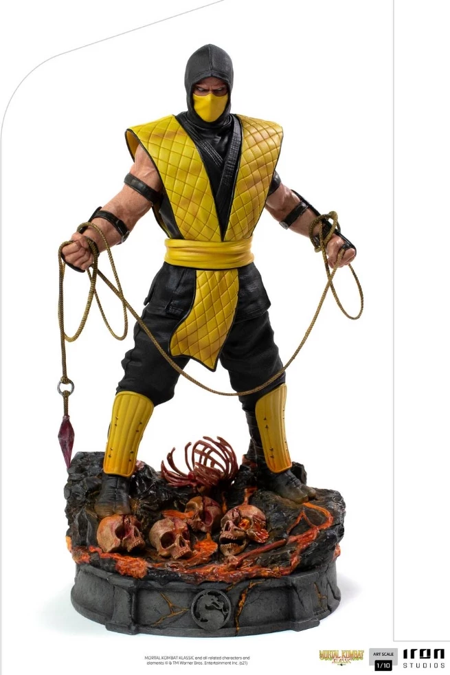 Mortal Kombat 1/10 Scale Statue - Scorpion voor de Merchandise kopen op nedgame.nl