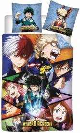 My Hero Academia - Allies 1 Persoons Dekbedovertrek (140cm x 200cm) voor de Merchandise kopen op nedgame.nl