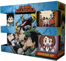 My Hero Academia - Chibi Espresso Mugs 4-Pack voor de Merchandise kopen op nedgame.nl