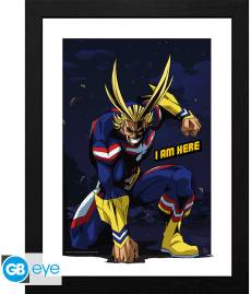 My Hero Academia Framed Print - All Might voor de Merchandise kopen op nedgame.nl