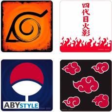 Naruto Shippuden - Emblem Coaster Set voor de Merchandise kopen op nedgame.nl