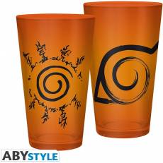 Naruto Shippuden - Konoha & Seal Large Glass voor de Merchandise kopen op nedgame.nl