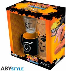 Naruto Shippuden - Mug & 2 Glasses Gift Set voor de Merchandise kopen op nedgame.nl