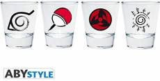 Naruto Shippuden - Shot Glasses 4-Pack voor de Merchandise kopen op nedgame.nl