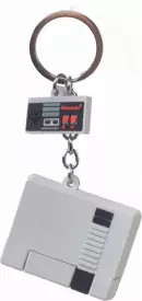 Nintendo - NES 3D Rubber Keychain voor de Merchandise kopen op nedgame.nl