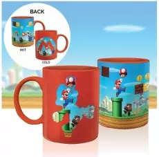 Nintendo - New Super Mario Bros. Heat Change Mug voor de Merchandise kopen op nedgame.nl