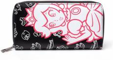 Nintendo - Peach Allaround Zipper Bifold Girls Wallet voor de Merchandise kopen op nedgame.nl